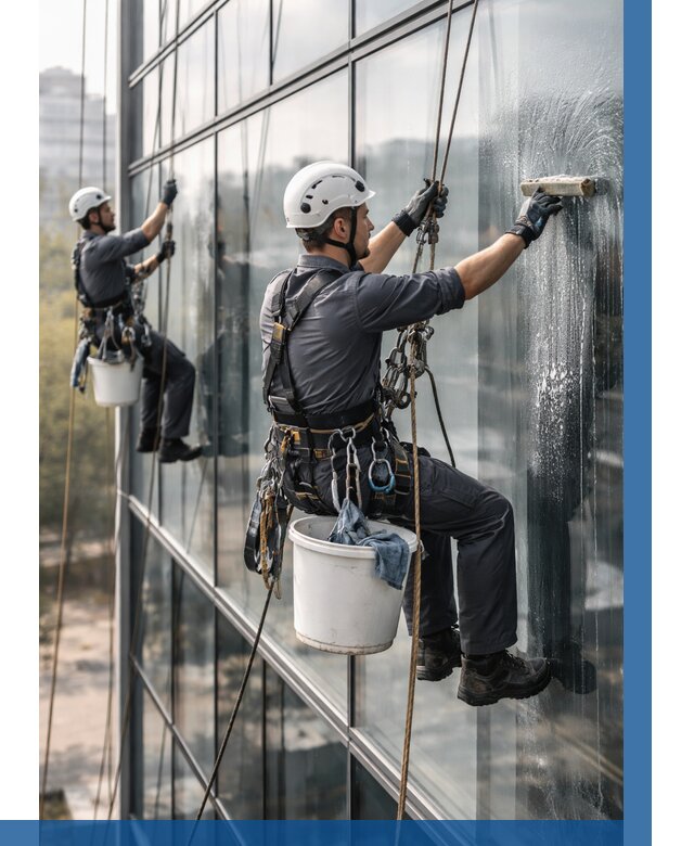 Мойка сплошного остекления в Мурманске, заказать от 308 р.| ВЫСОТНИК-Мрм