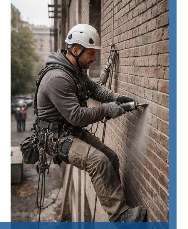 Расшивка кирпичных швов в Мурманске от 617 р. | ВЫСОТНИК-Мрм