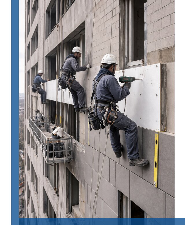 Монтаж фасадных термопанелей высокого качества в Мурманске