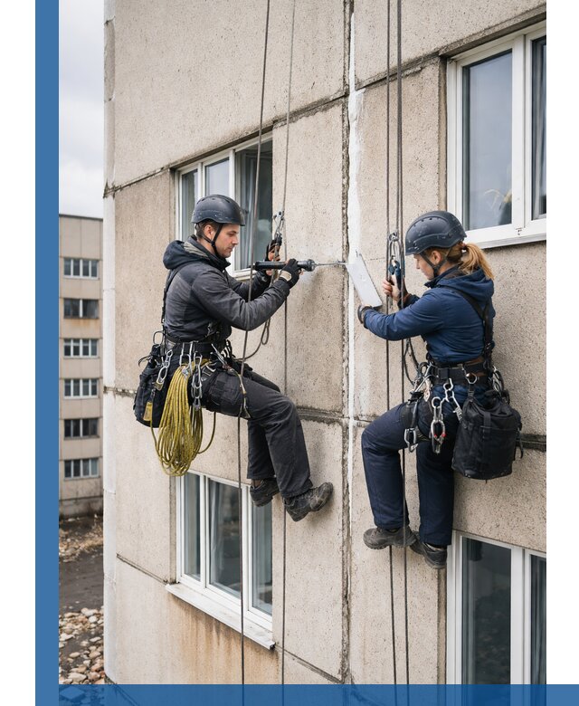 Герметизация межпанельных швов тёплым швом в Мурманске