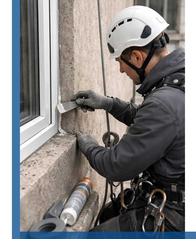 Герметизация монтажных швов окон в Мурманске с гарантией качества