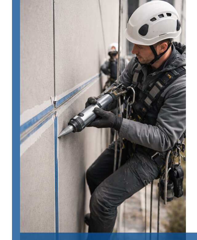 Герметизация стыков фасадных панелей в Мурманске качественно и быстро