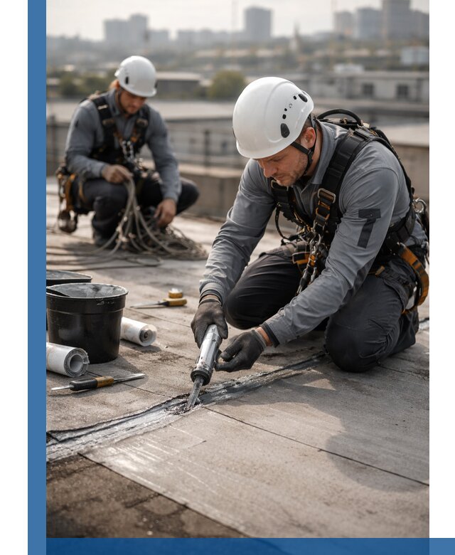 Аварийное и капитальное устранение протечек кровли в Мурманске