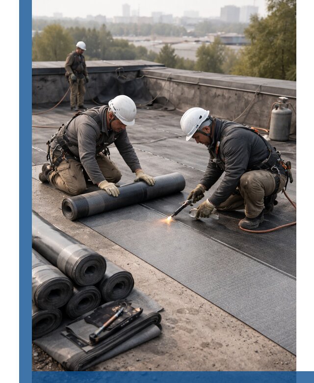 Монтаж мягкой кровли в Мурманске профессионально и надежно