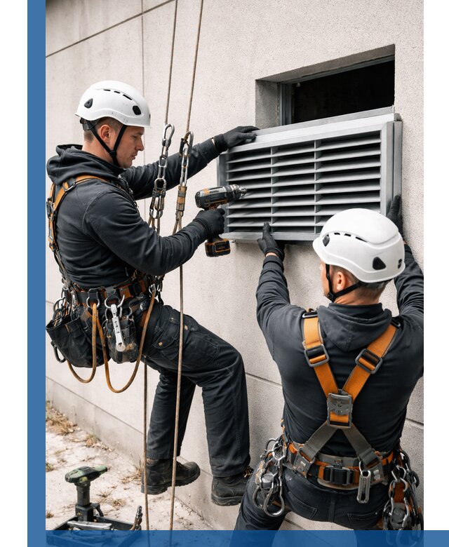 Монтаж вентиляционных решеток в Мурманске профессиональный сервис