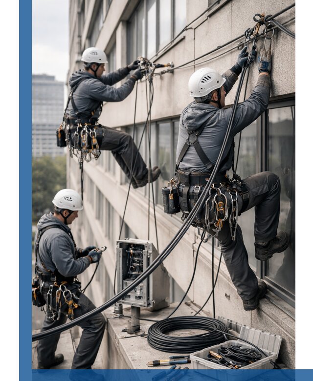 Прокладка оптоволоконного кабеля в Мурманске под ключ с тестированием