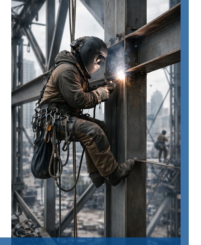 Высотные сварочные работы в Мурманске от 3599 р. | ВЫСОТНИК-Мрм