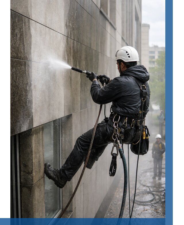 Гидроструйная очистка поверхностей в Мурманске от 874 р. | ВЫСОТНИК-Мрм