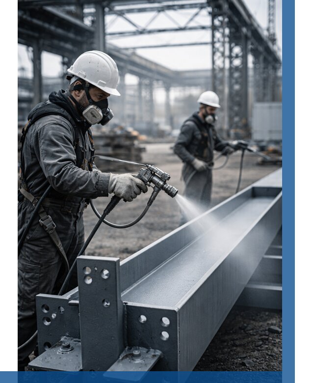 Антикорроз. обработка металлоконстр. в Мурманске от 463 р. | ВЫСОТНИК-Мрм