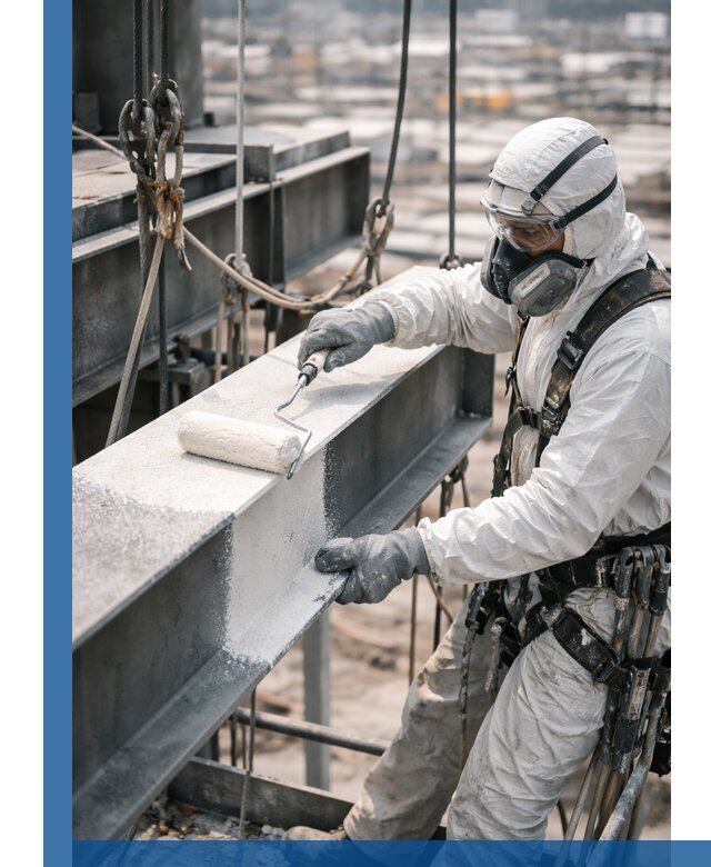 Профессиональная огнезащитная обработка металлоконструкций в Мурманске