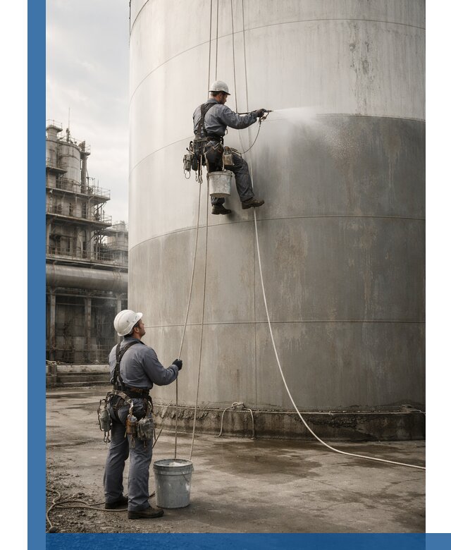 Покраска стальных резервуаров и емкостей в Мурманске профессионально