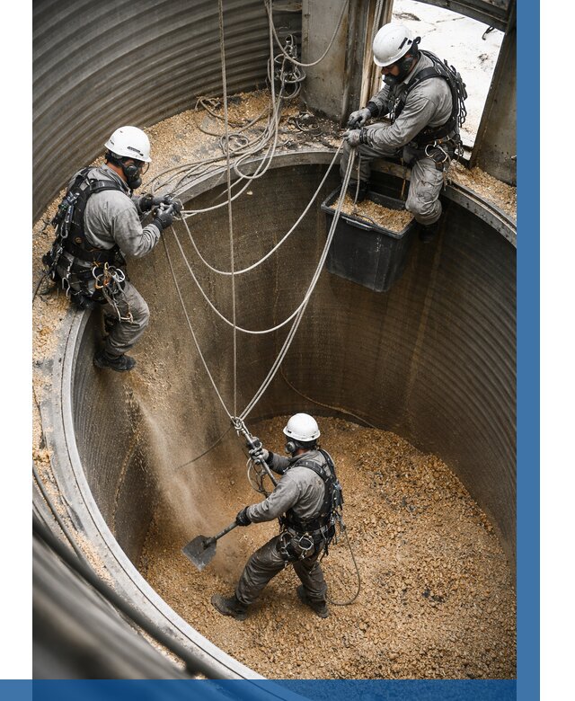 Чистка зерновых бункеров в Мурманске от 12338 р. | ВЫСОТНИК-Мрм