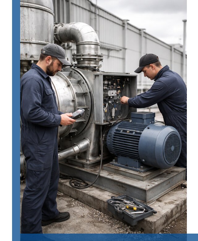 Техническое обслуживание промышленного оборудования в Мурманске