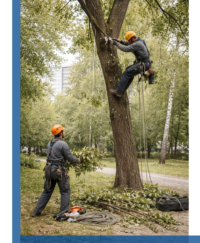 Санитарная обрезка деревьев в Мурманске, профессионально и безопасно
