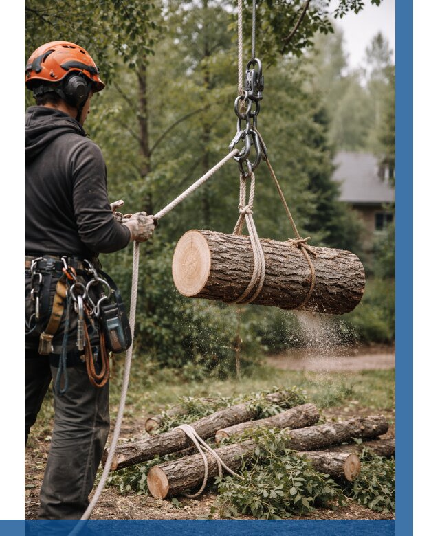 Валка деревьев частями в Мурманске от 7712 р. | ВЫСОТНИК-Мрм