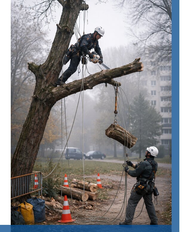 Удаление аварийных деревьев в Мурманске от 15423 р. | ВЫСОТНИК-Мрм