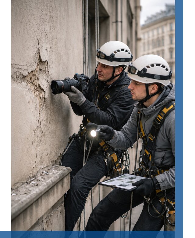 Фотофиксация дефектов фасада в Мурманске от 4627 р. | ВЫСОТНИК-Мрм