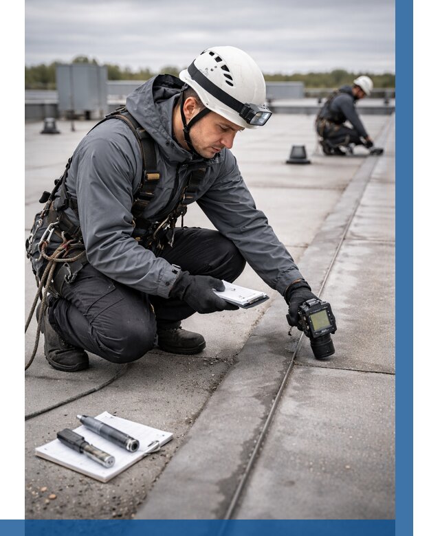 Обследование кровли на протечки в Мурманске от 4627 р. | ВЫСОТНИК-Мрм