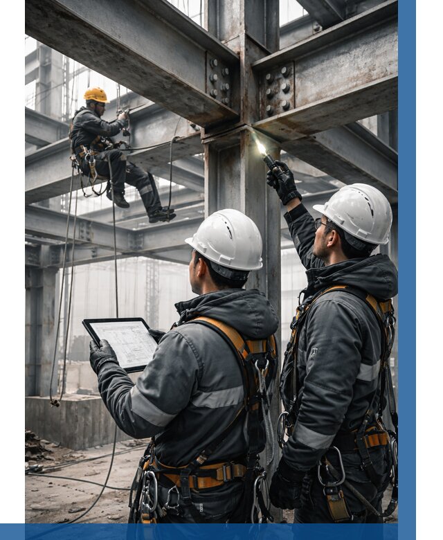 Обследование металлоконструкций в Мурманске от 5655 р. | ВЫСОТНИК-Мрм